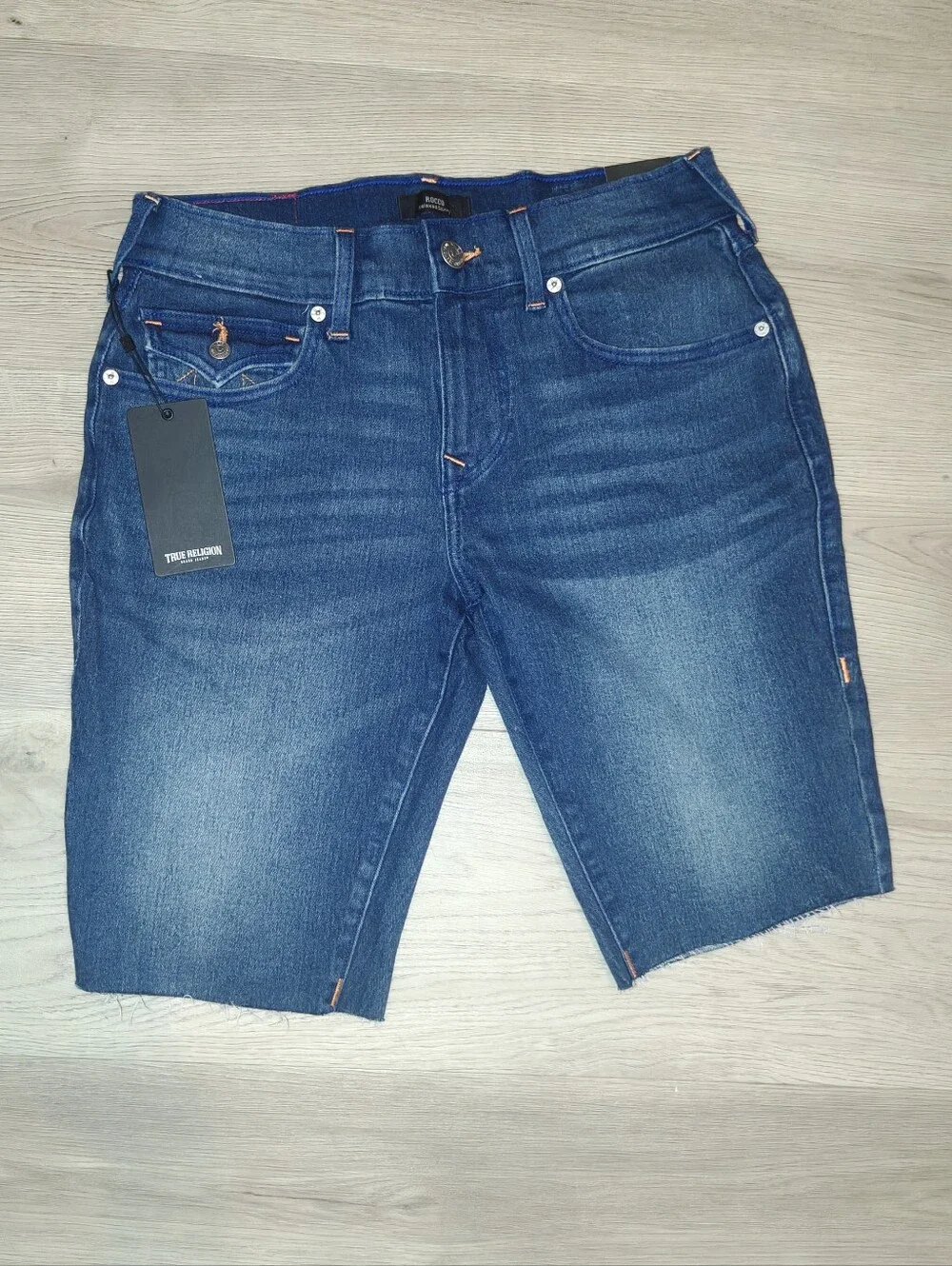 True Religion Men's Denim Rocco W30 Shorts Brand New With Tags
